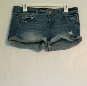 Express jean shorts